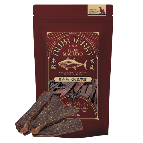 RUBY JERKY HONMAGURO 青森県大間産本鮪使用